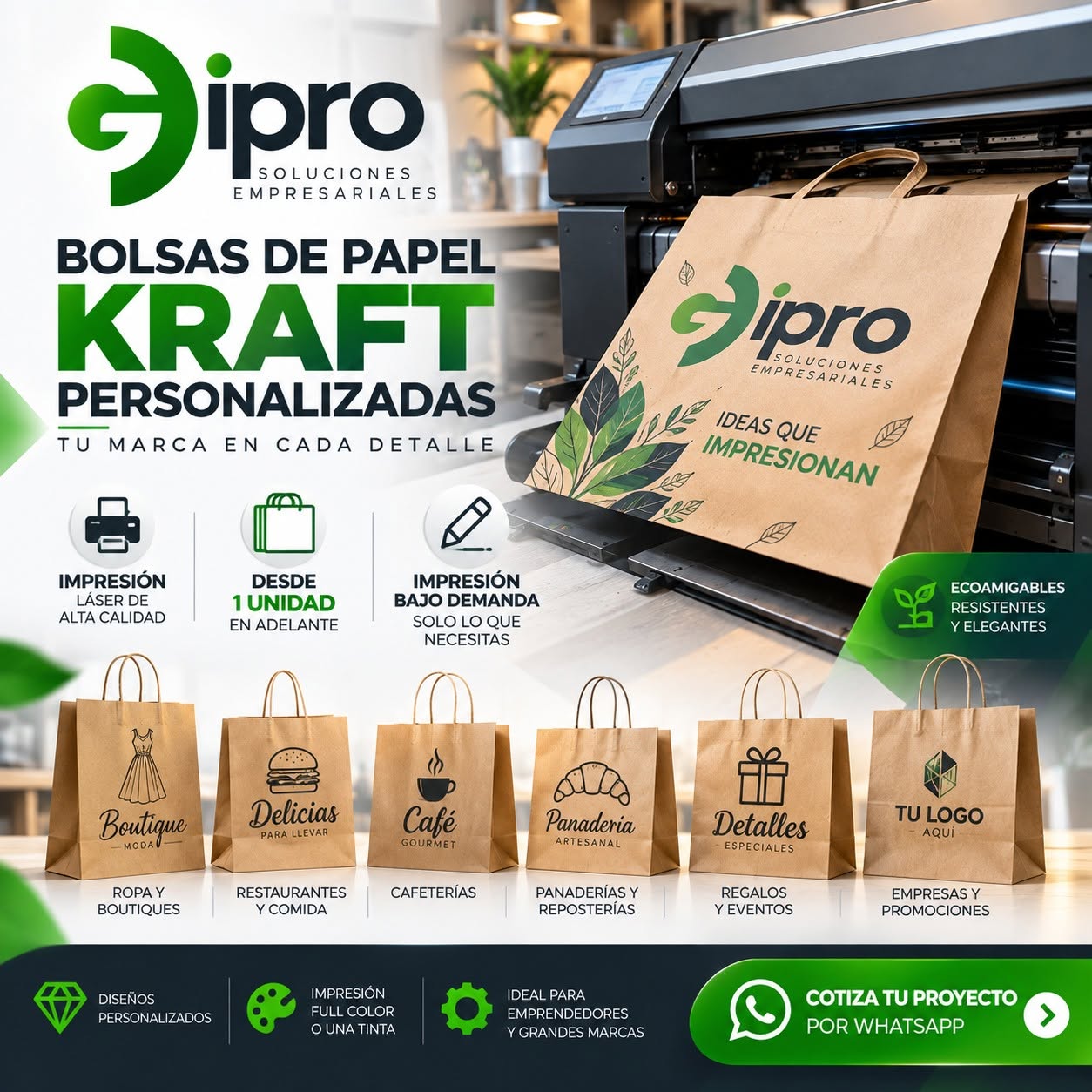 Bolsas personalizadas
